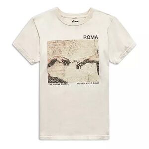 NWOT MichaelAngelo Roma Sistine Chapel Graphic Tee